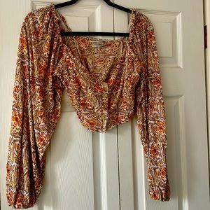 Flower Crop Top